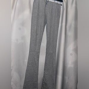 Long length bootcut style, string on waist to adjust to comfort